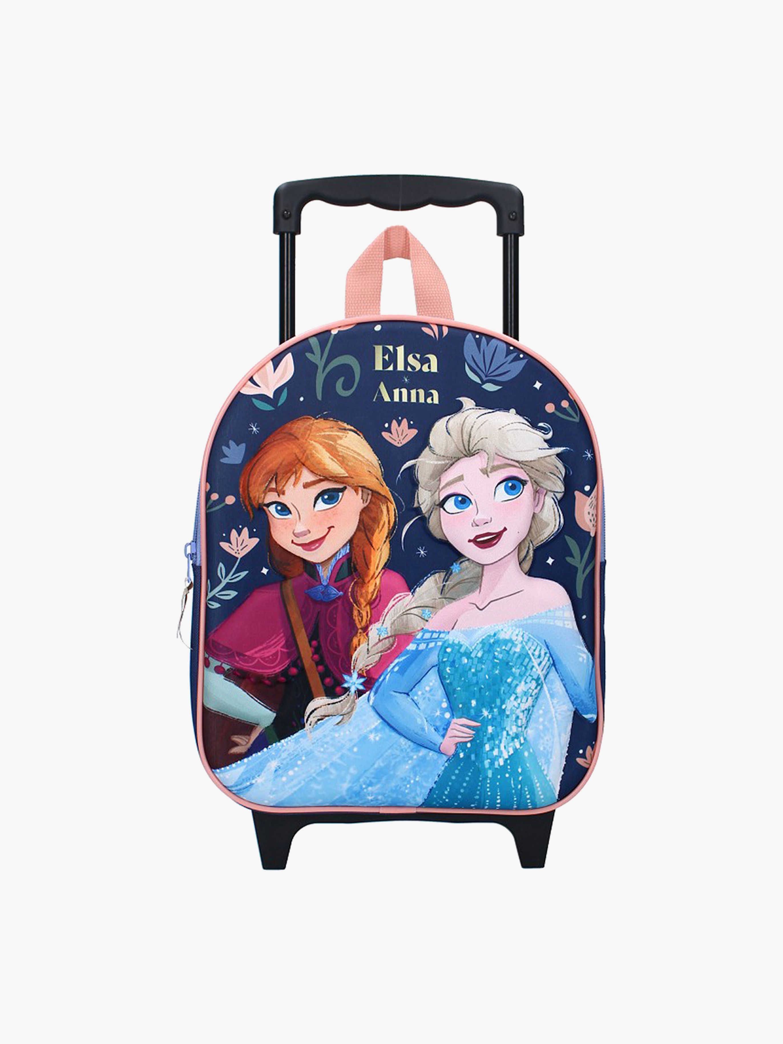 Die Eiskönigin Great Escapes 3D Trolley Kinder Rucksack 9L, Blau