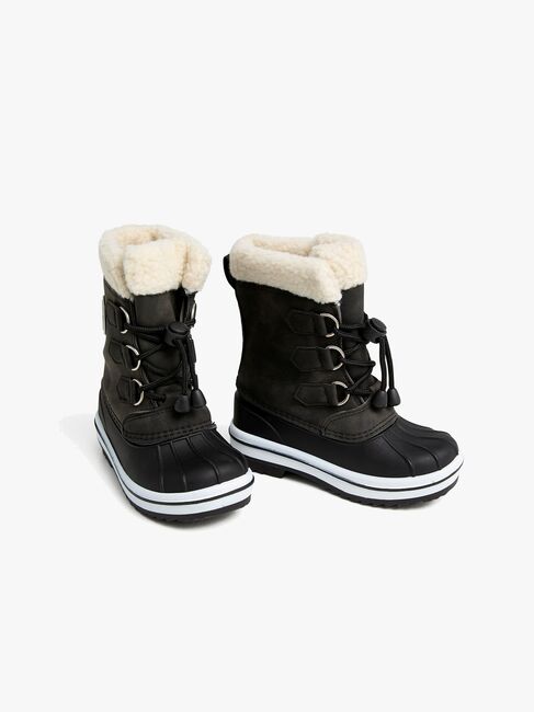 Nordbjørn Lynx Winterstiefel, Black