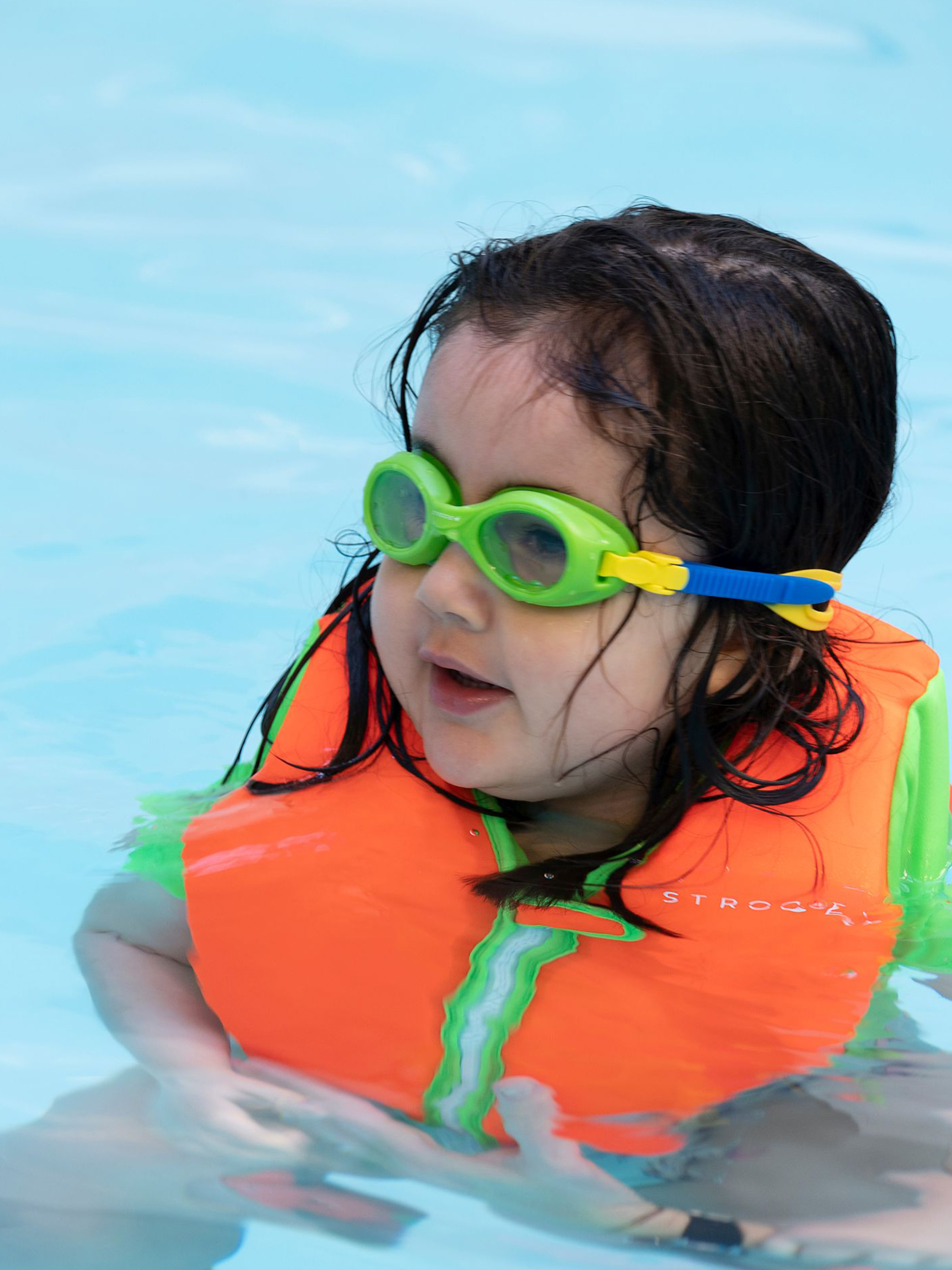 Strooem Bright Schwimmbrille, Grün
