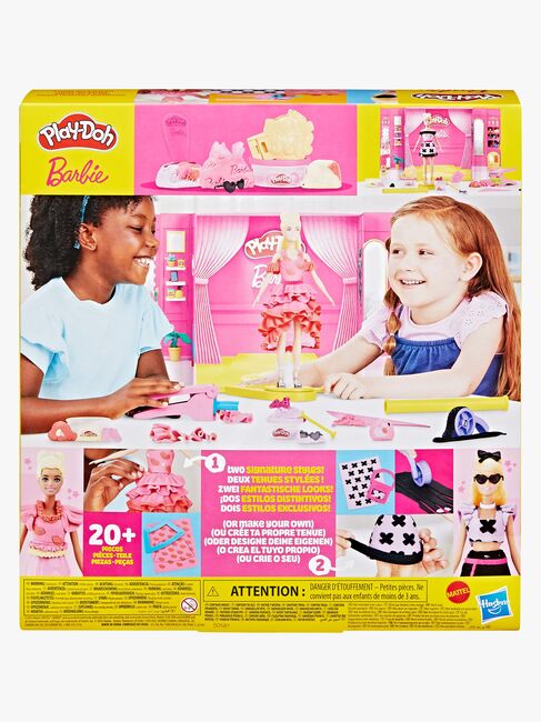 Play-Doh Barbie Knete mit Puppe Designer-Modenschau