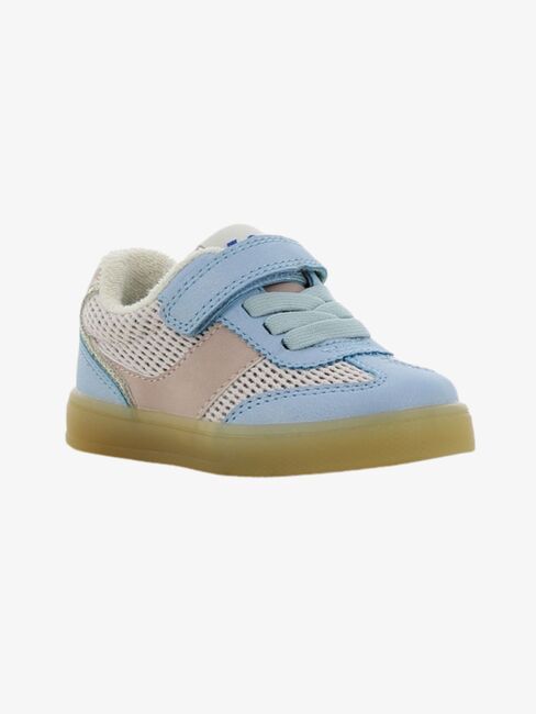 SJ Sneaker, Light Blue/Beige