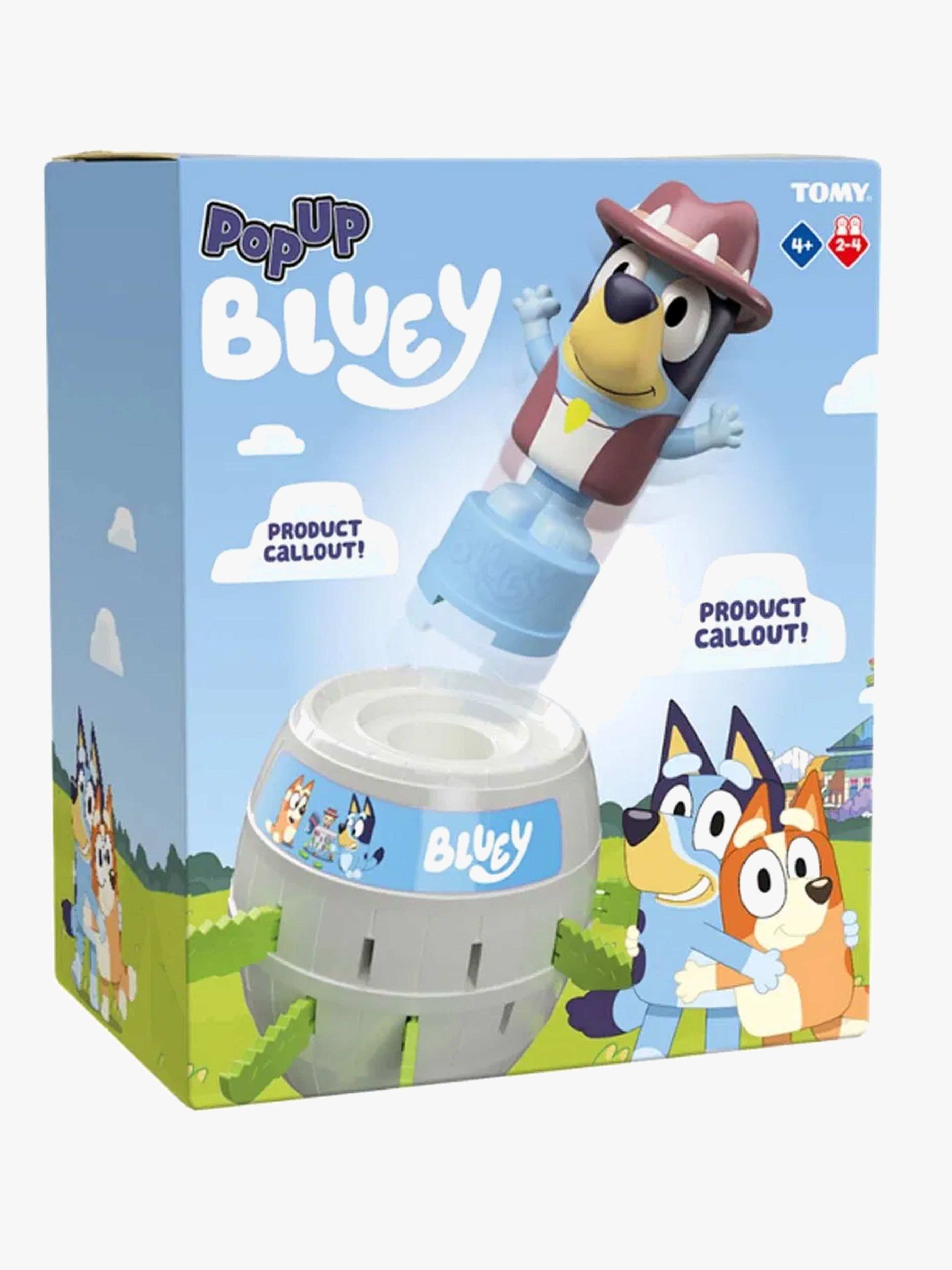 Bluey Pop-up-Spiel