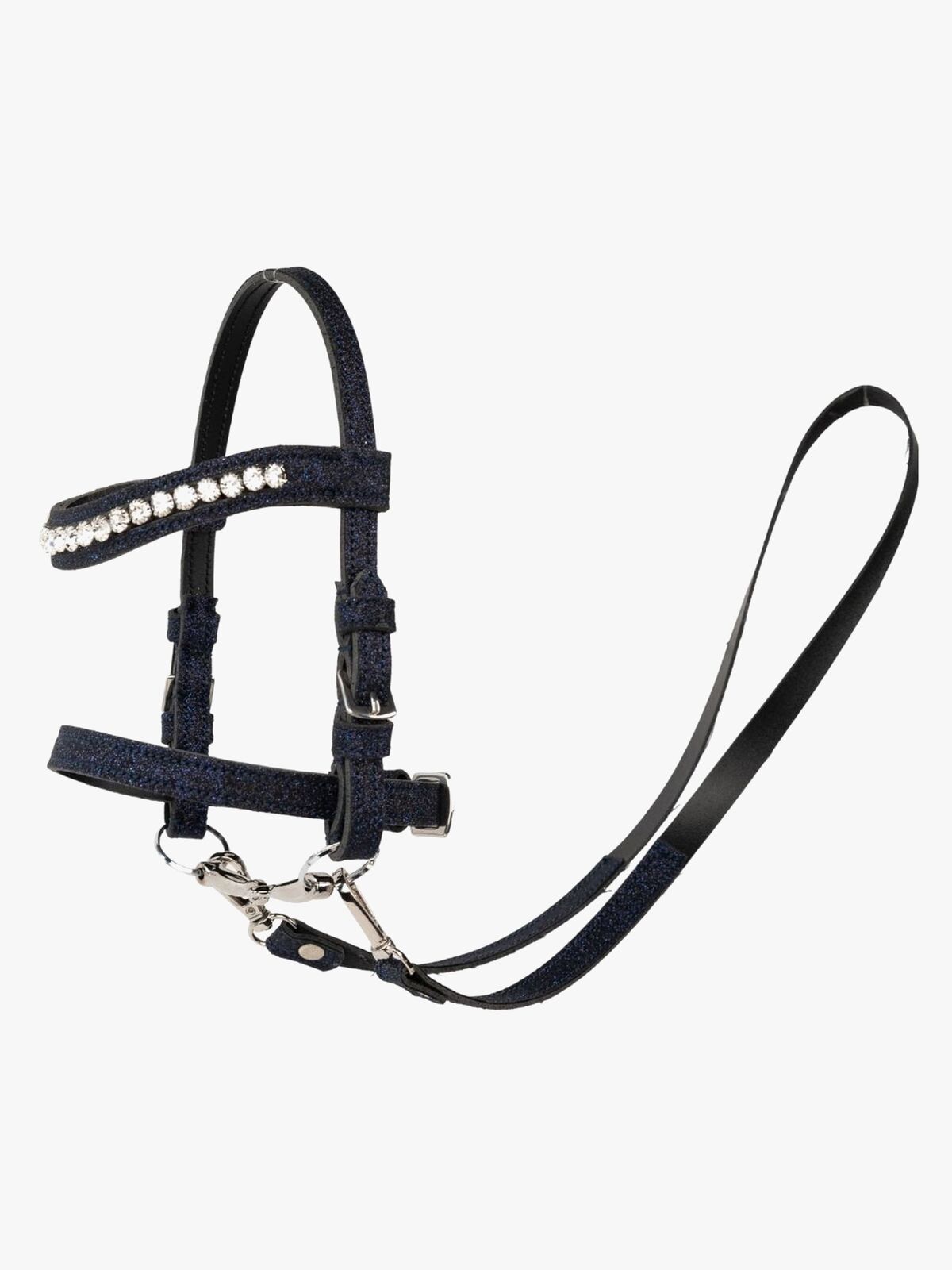 My Hobby Horse Zaumzeug Glitzer, Marineblau