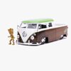 Jada Toys Marvel Auto mit Figur Groot & Volkswagen Kombi Pickup 1:24