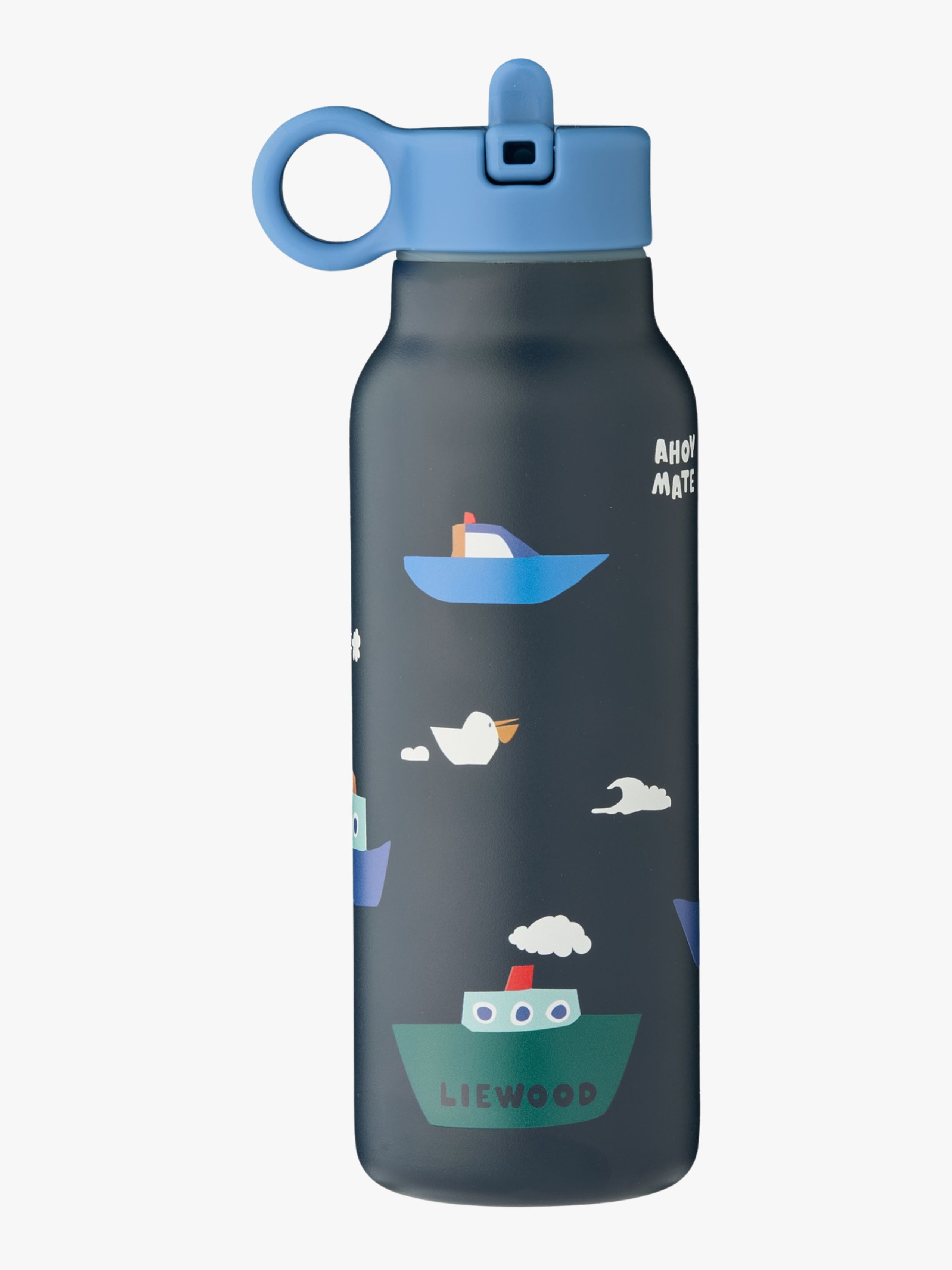 LIEWOOD Falk Trinkflasche 350 ml, Sailing/Classic navy