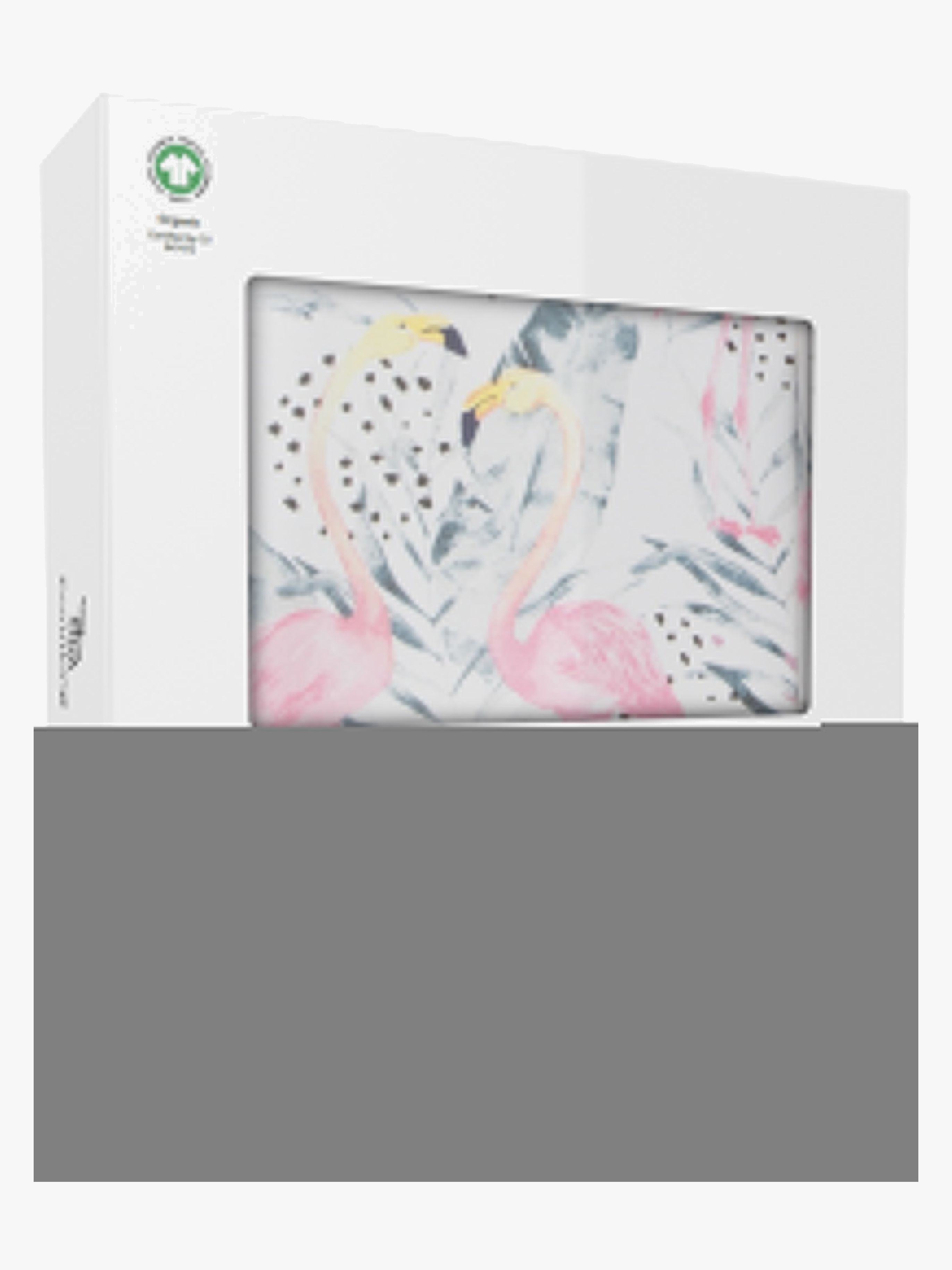 EcoViking Organic Babynest Bezug Flamingo Dreams