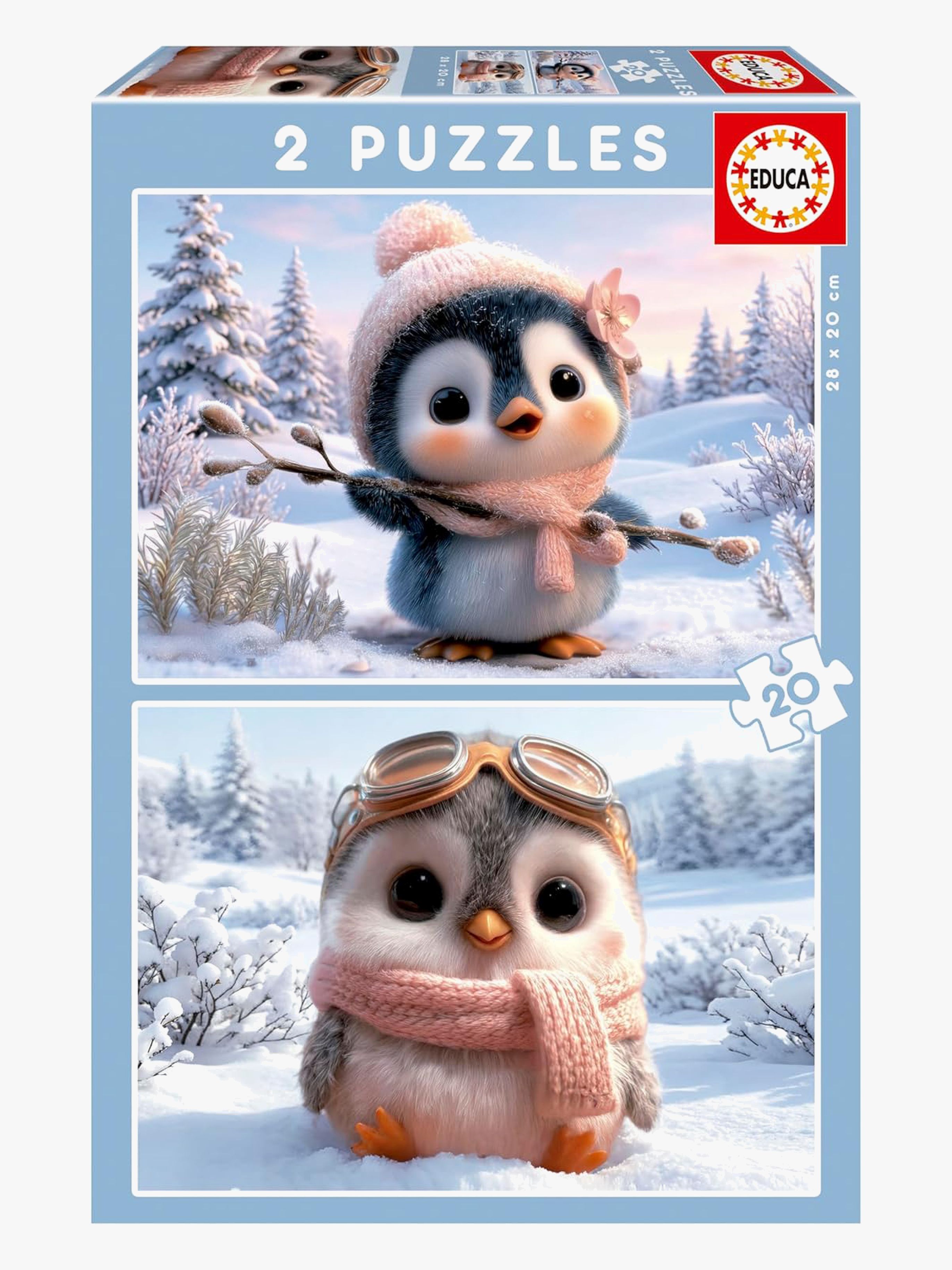 Educa Puzzle Süße Pinguine 2x20 Teile