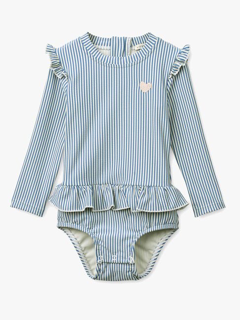 LIEWOOD Sille Badeanzug Baby, Riverside/Creme de la Creme