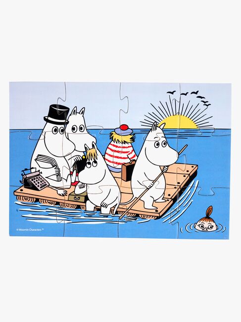 Mumin 4 Holzpuzzles 4x12 Teile