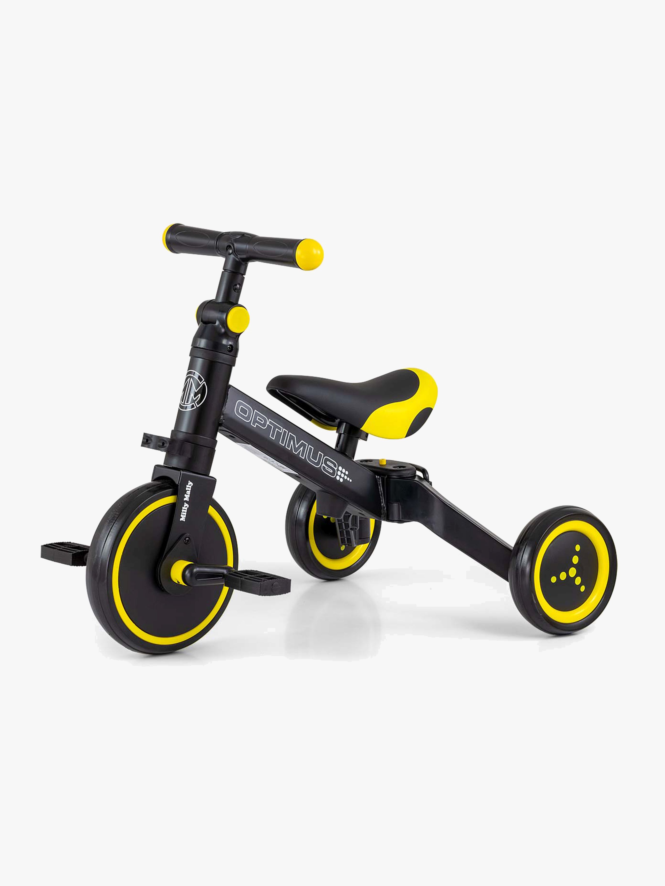 Optimus 3-in-1 Dreirad, Schwarz