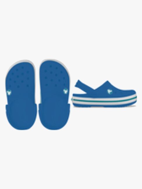 Crocs Crocband Pantoffeln, Blue Bolt/Turbo Teal