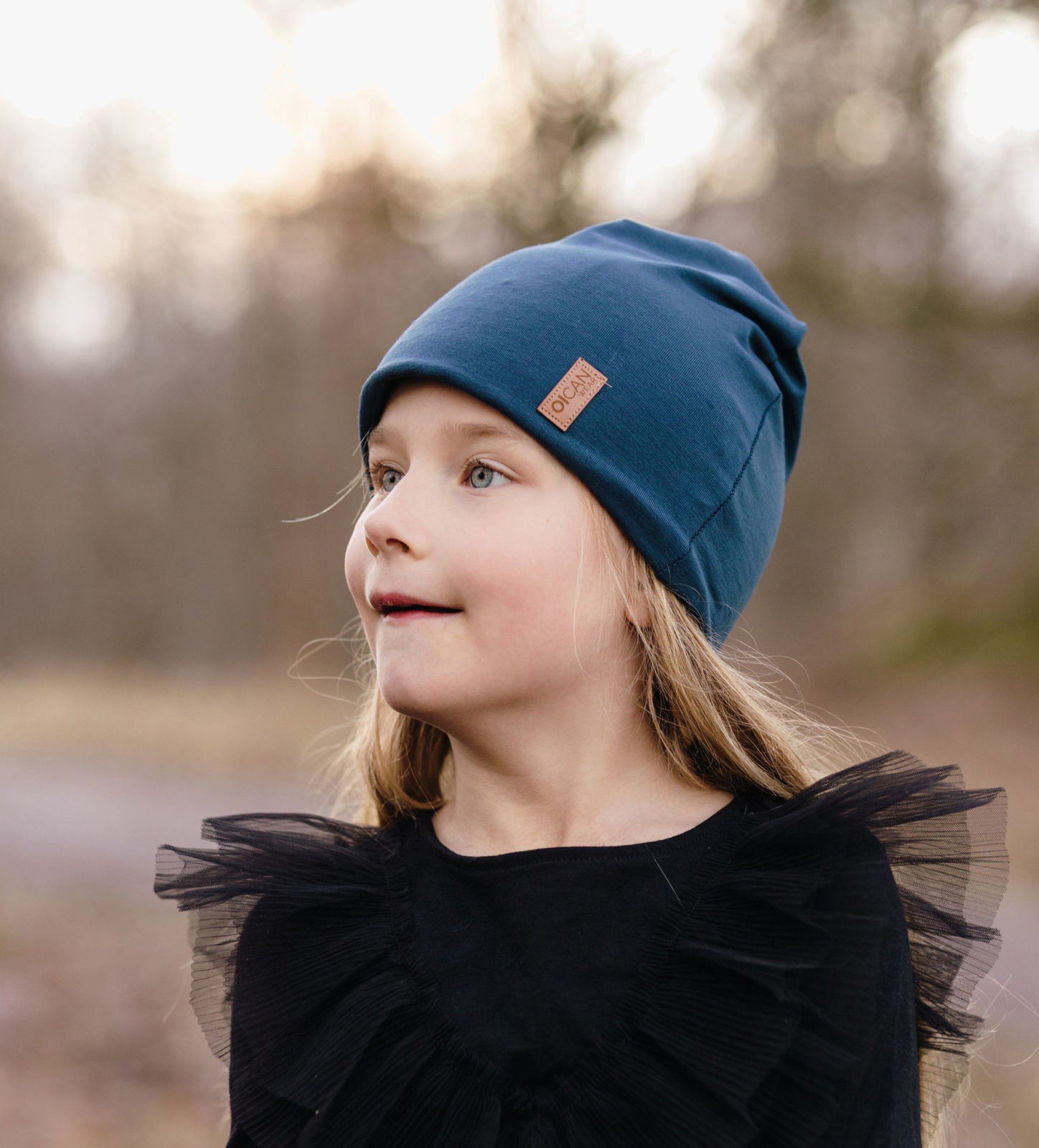 OICAN Wear Mütze mit Kopfschutz, Blue