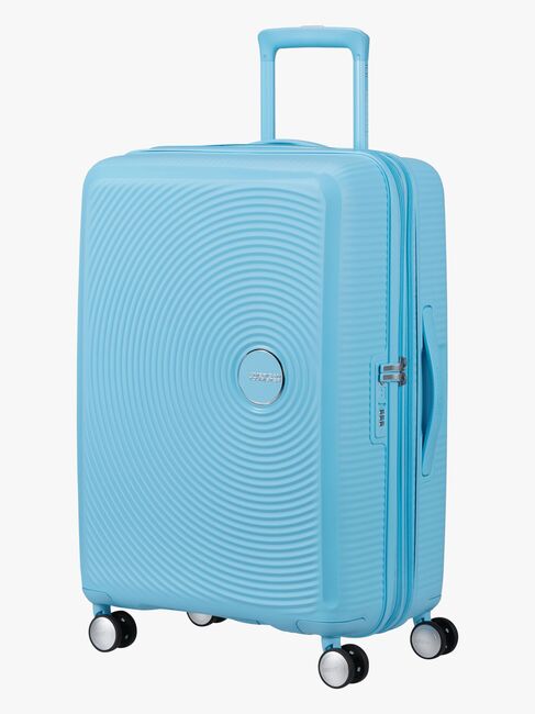 American Tourister Soundbox Spinner Koffer 71,5-81L, Blueberry Fizz