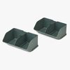 LIEWOOD Rosemary Aufbewahrungsboxen M 2er-Pack, Whale Blue