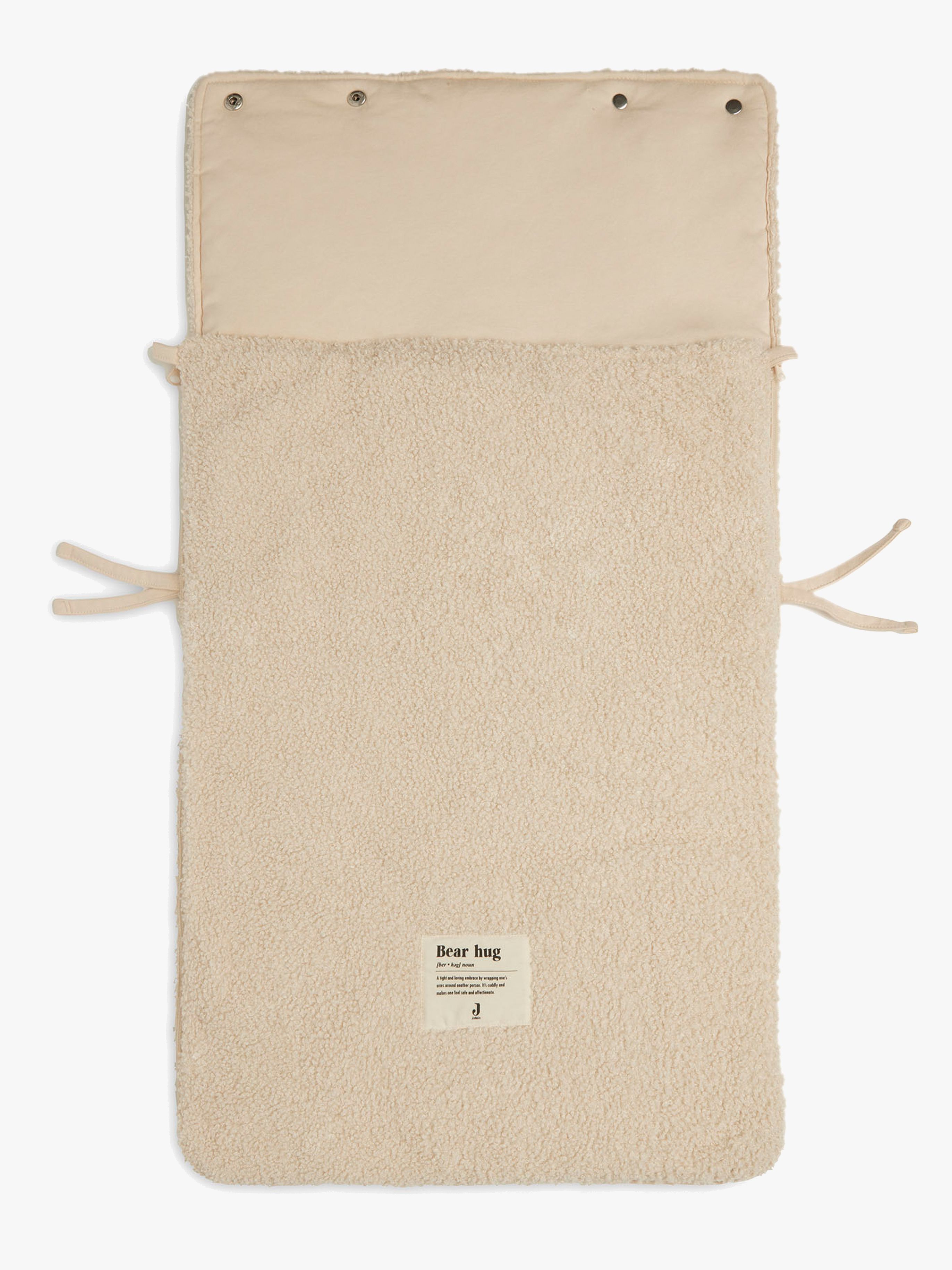 Jollein Mini-Fußsack, Bouclé Naturel