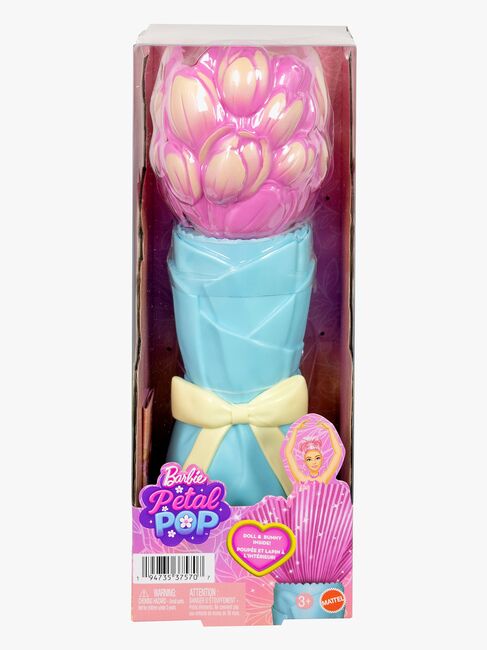 Barbie Petal Pop Flower Surprise Puppe Tulpe, Rosa