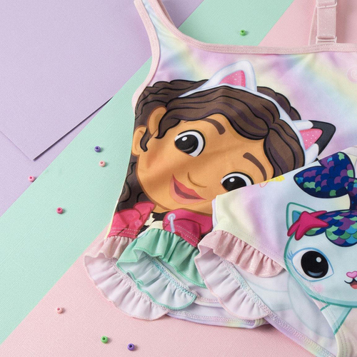 Gabby's Dollhouse Badeanzug, Rosa