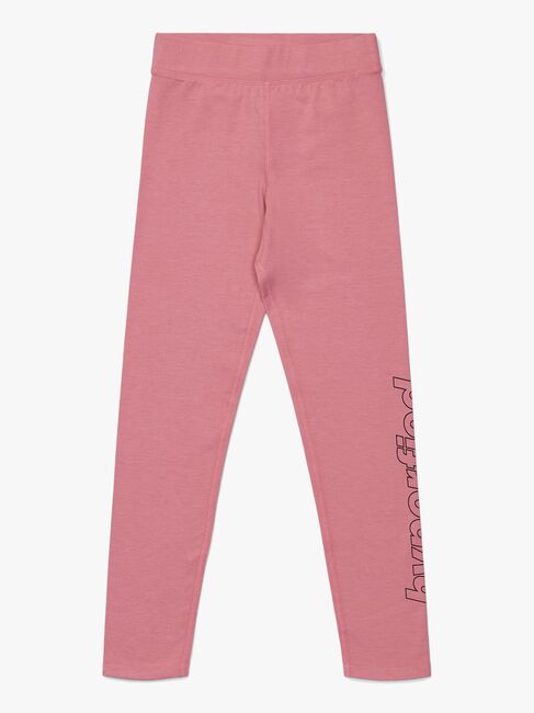 Hyperfied Jersey Logo Tights, Blush