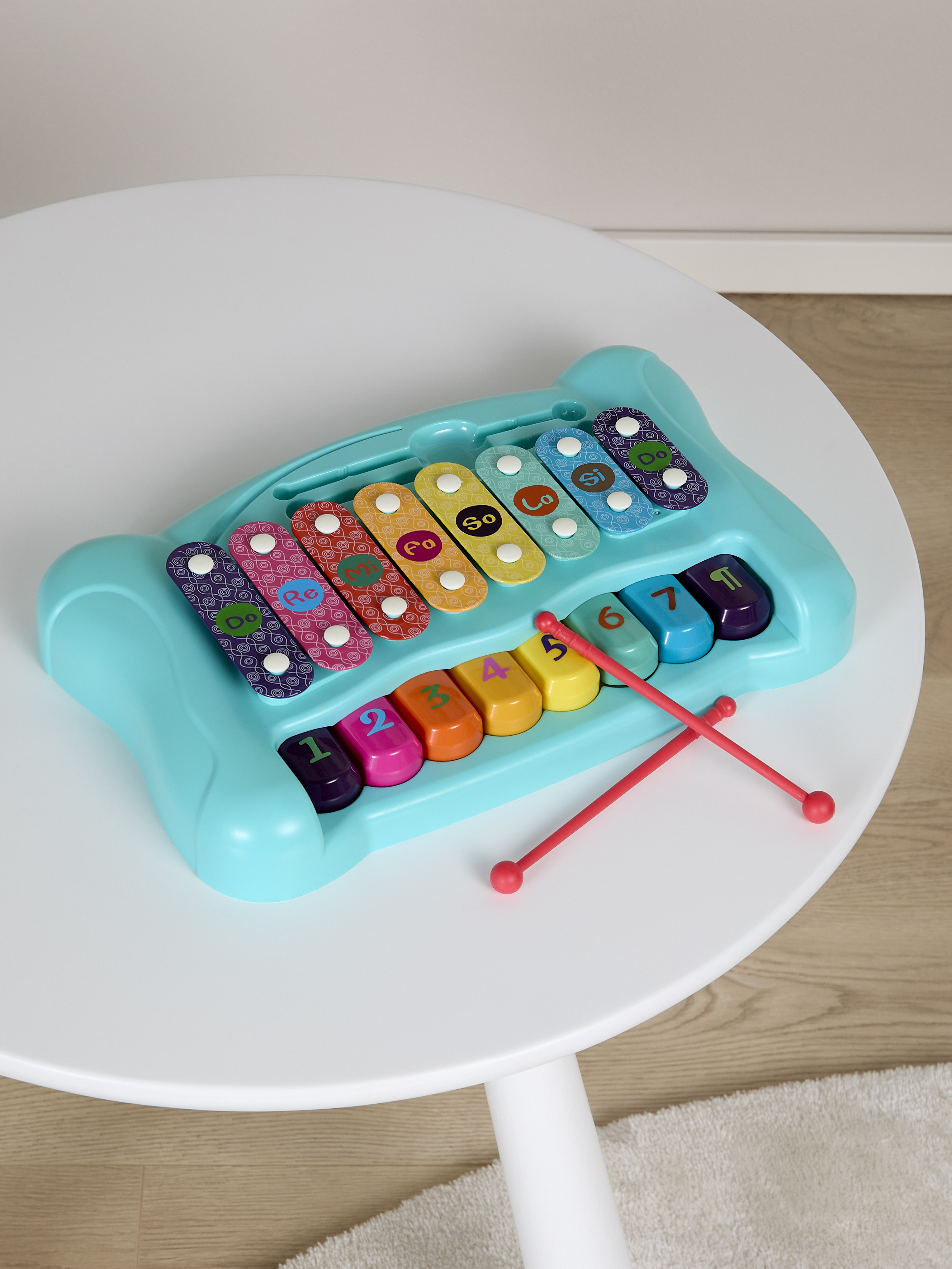 Spielzeug-Instrument Xylophon & Klavier