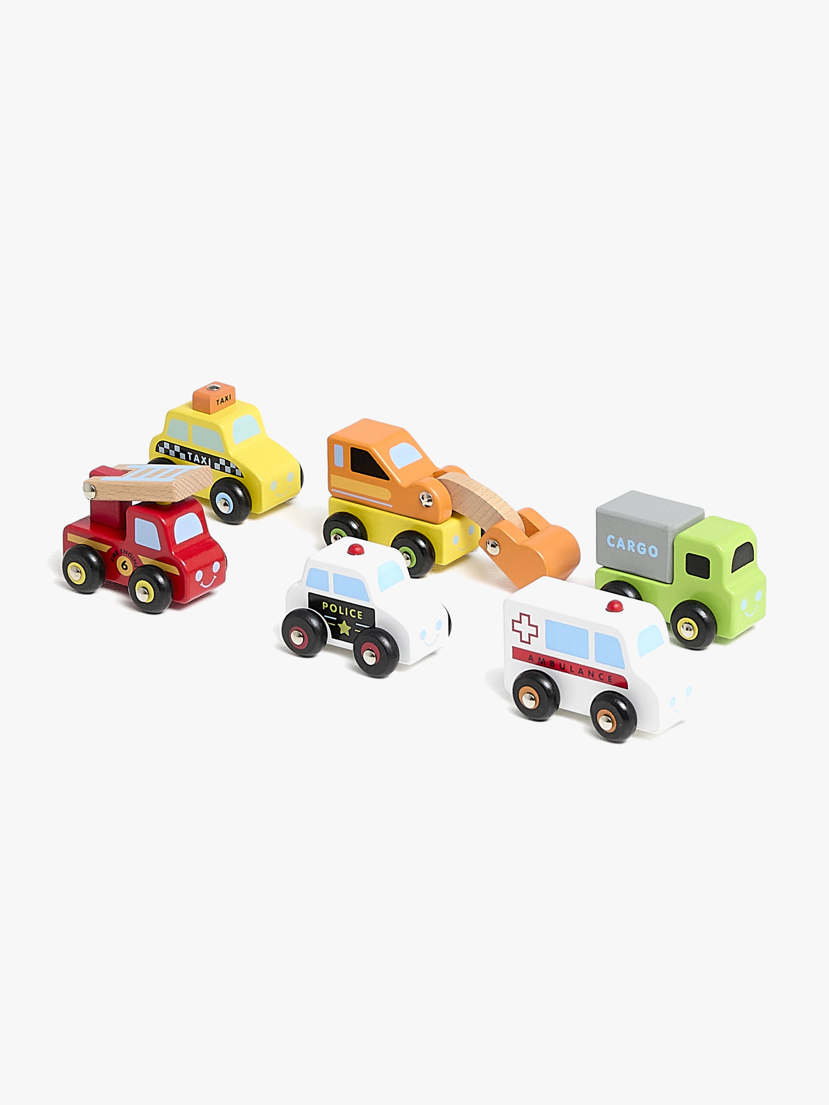 Mini Fahrzeug-Set 6 Teile