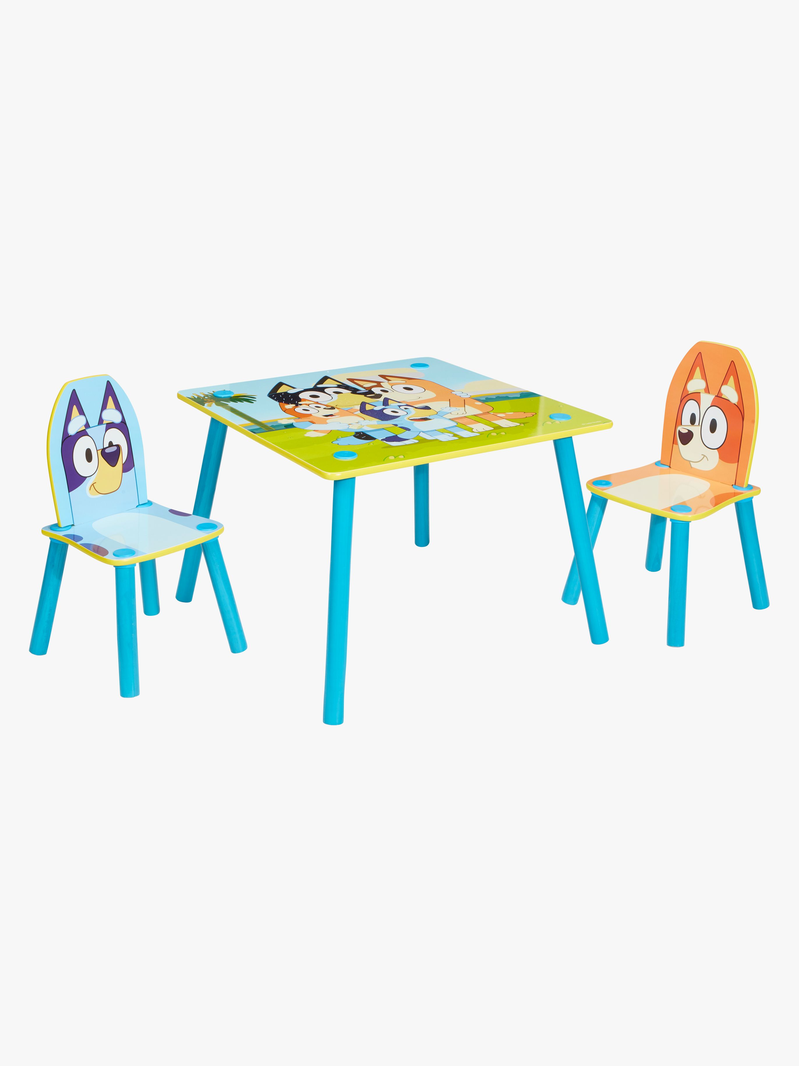 Bluey Tisch und Stühle, Blau