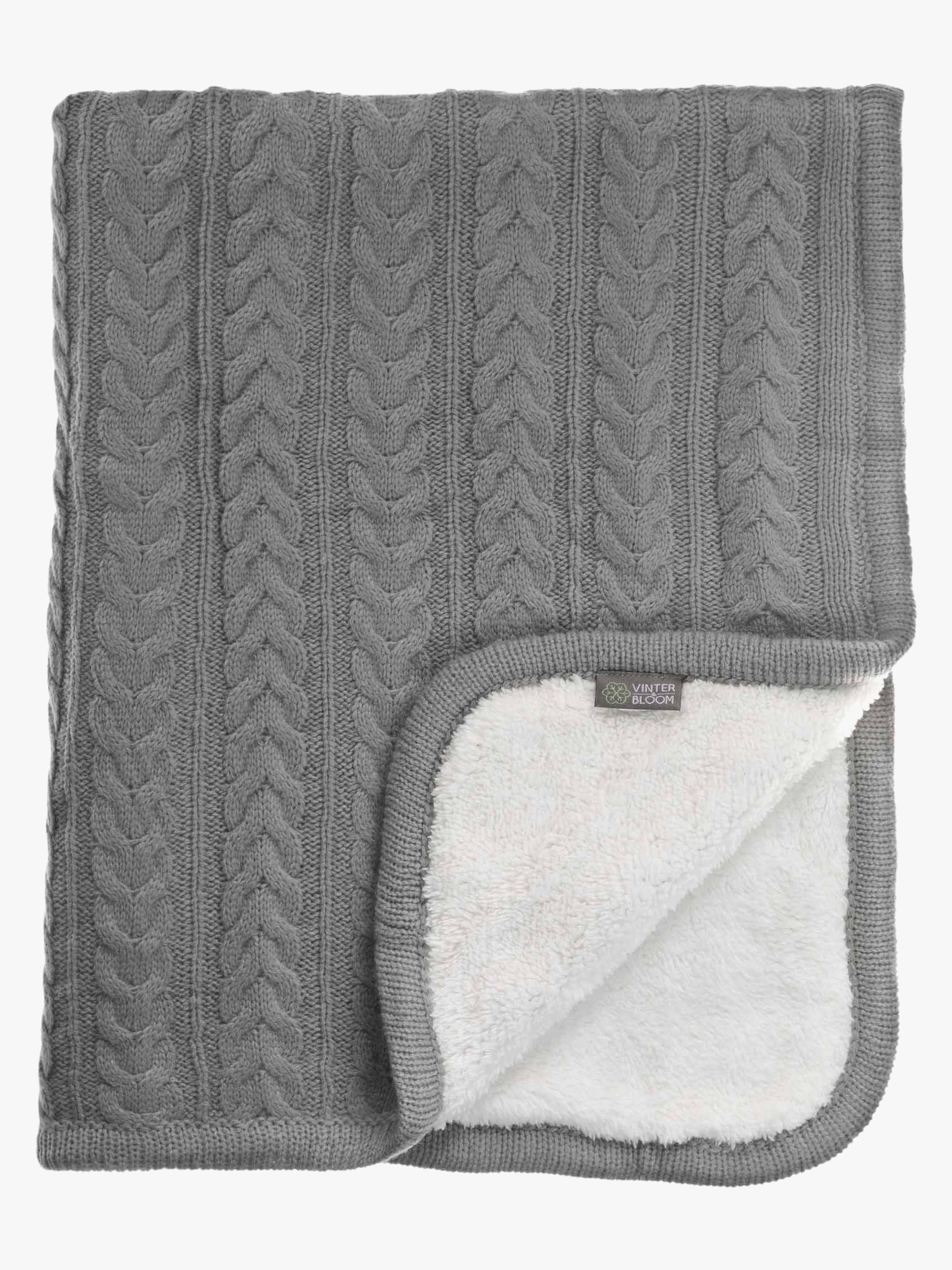 Vinter &  Bloom Babydecke Cuddly, Dove Grey, Kinderwagendecke