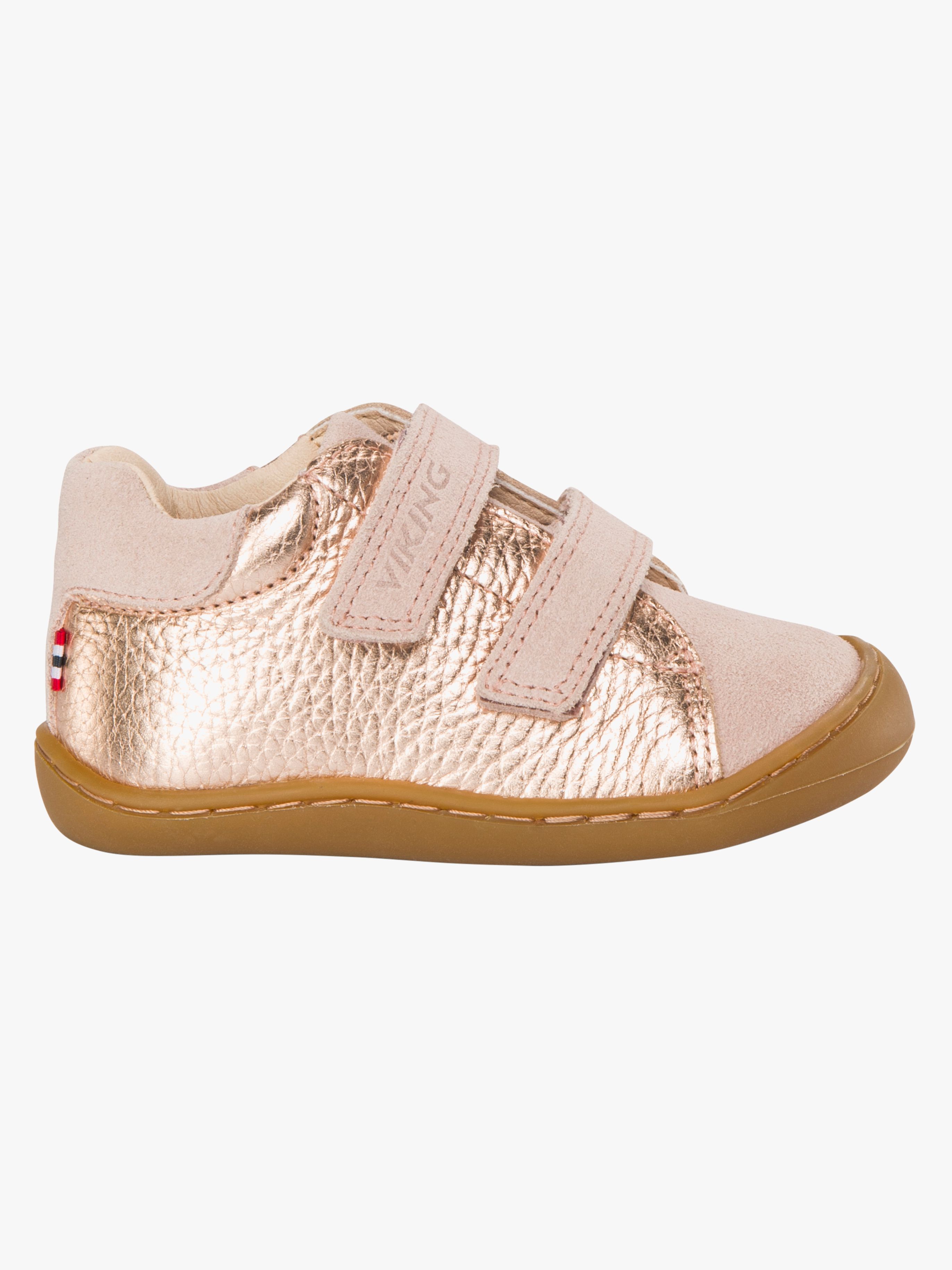 Viking Alv Rena Barefoot 2V Lauflernschuhe, Light Pink/Gold, 24
