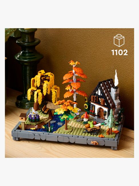 LEGO Icons 11372 Herbstlicher Landhausgarten