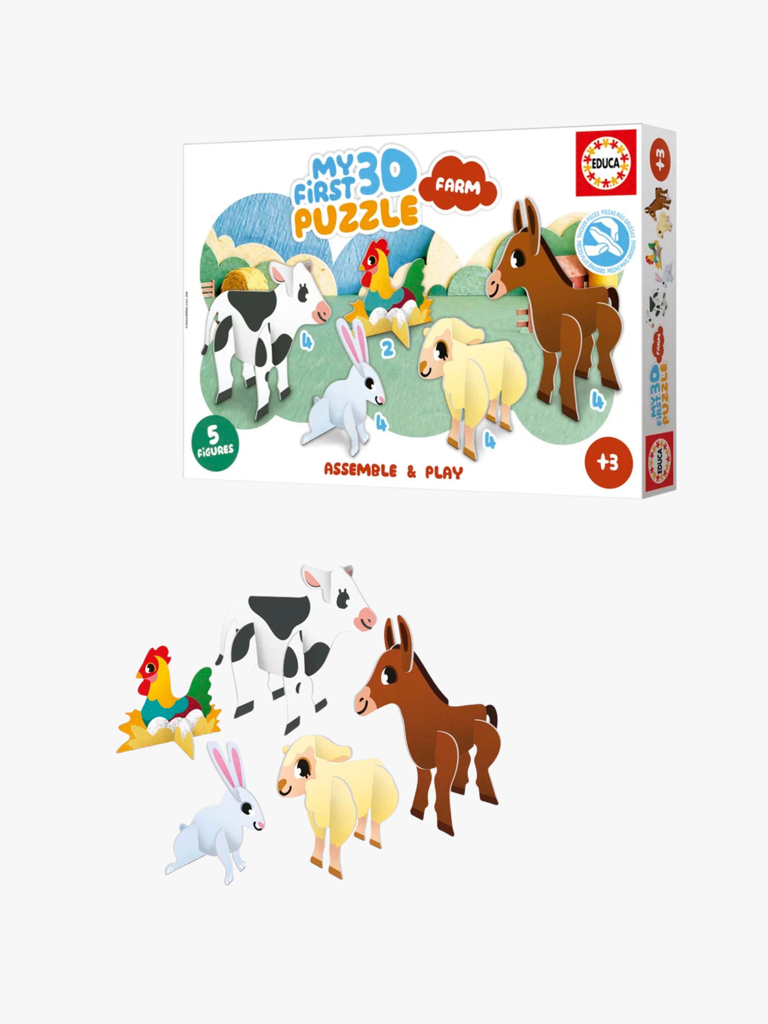 Educa My First 3D-Puzzle Bauernhof