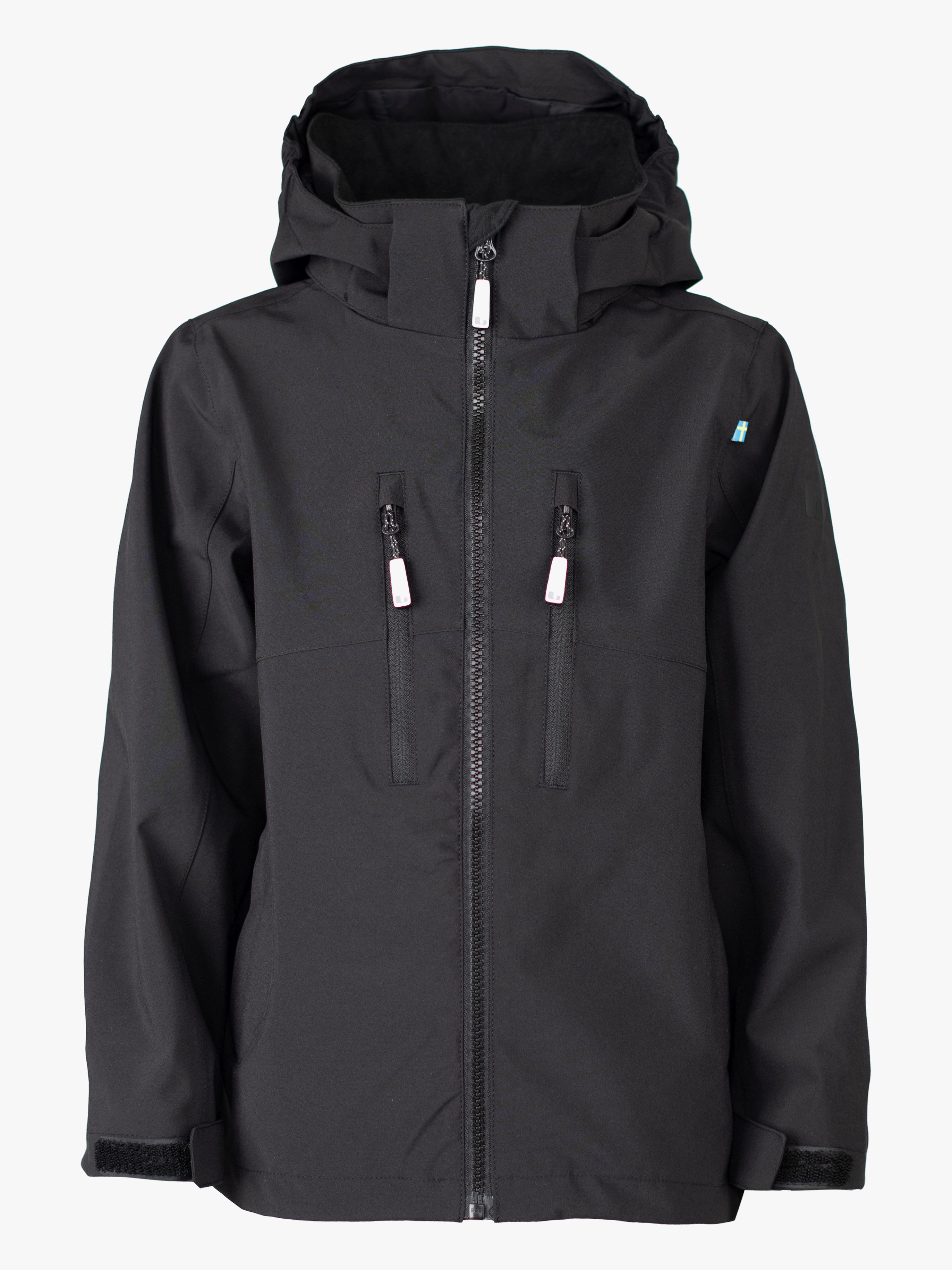 Lindberg Nordvind Outdoorjacke, Black, 120