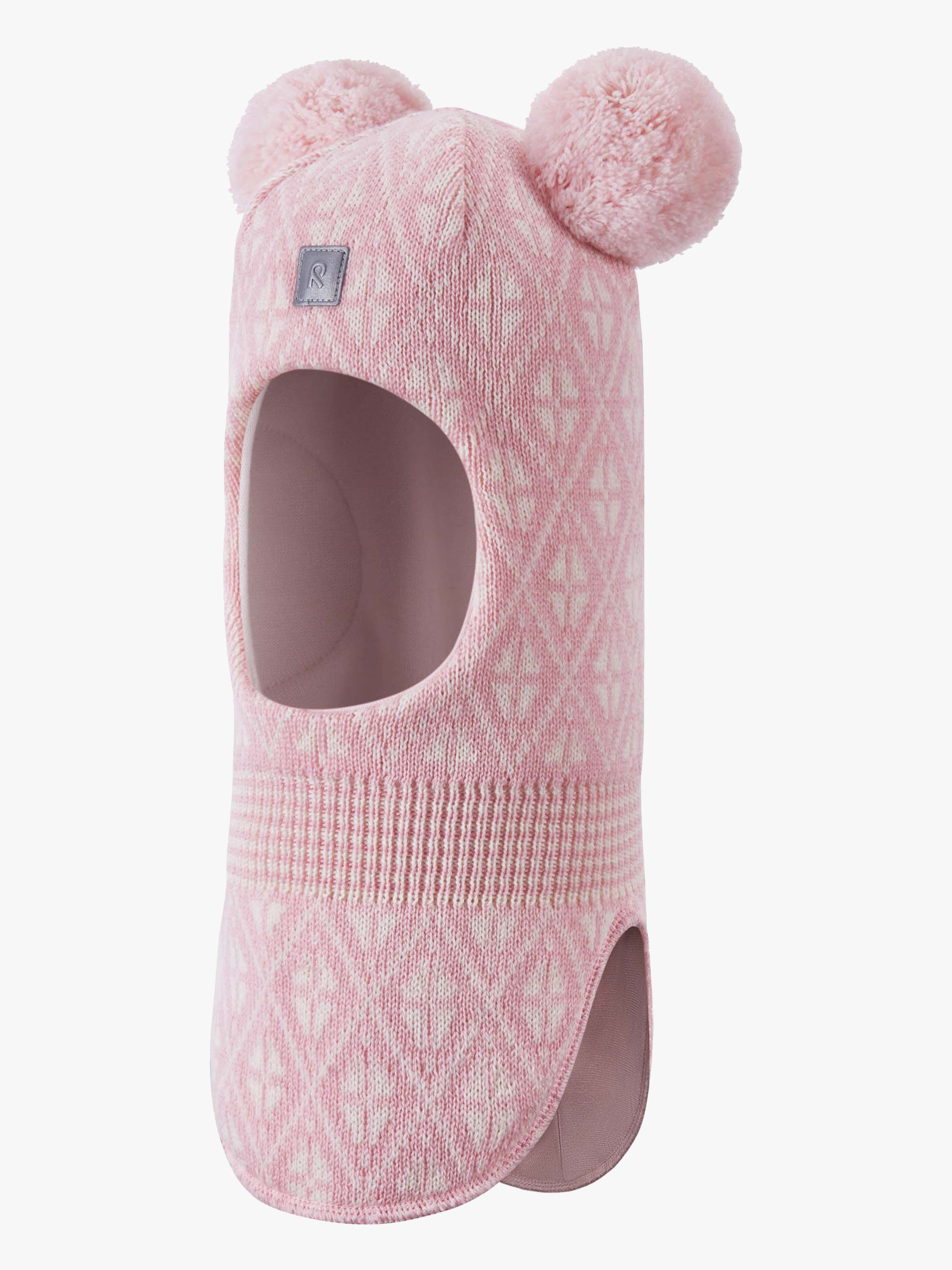 Reima Kuuraan Schlupfmütze Merinowolle, Pale Rose, 52
