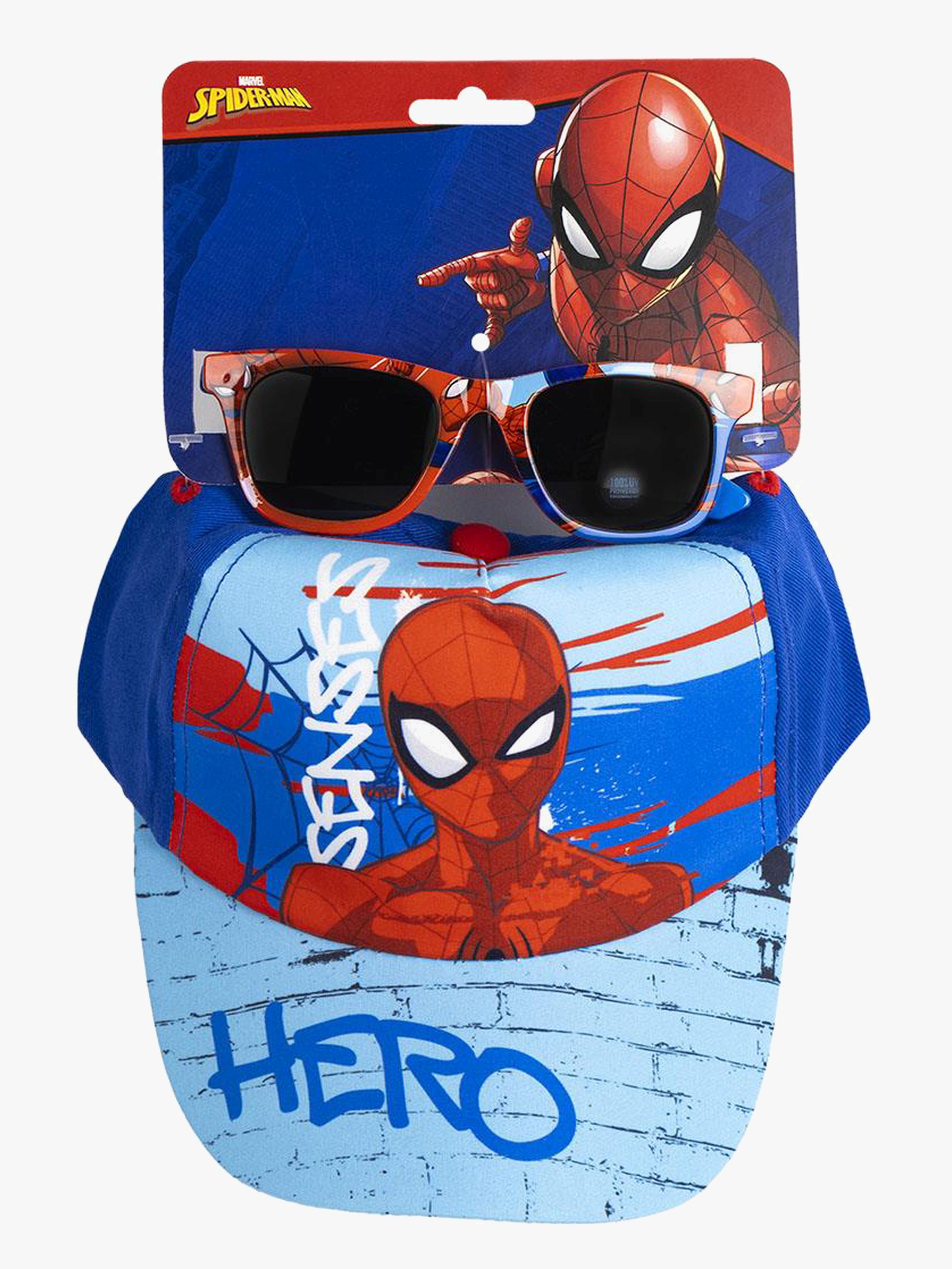 Spider-Man Kappe & Sonnenbrille, Blau
