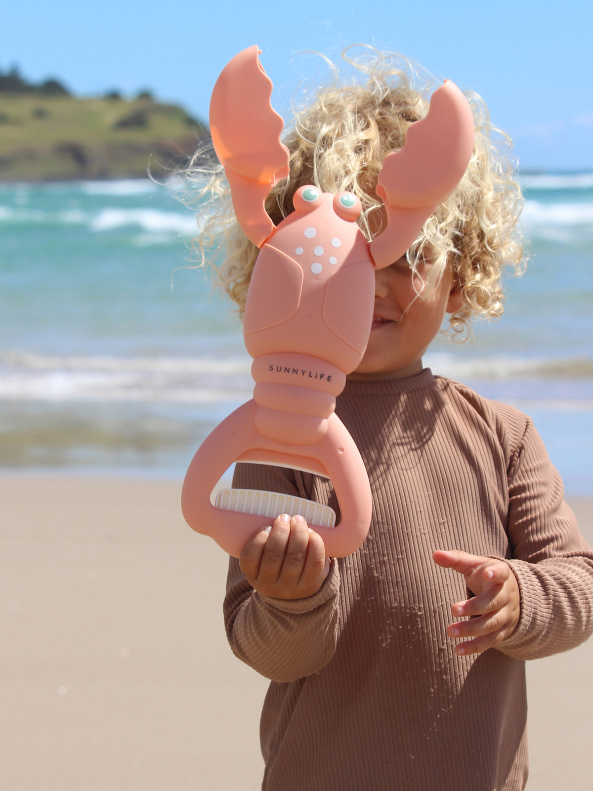 SUNNYLiFE Strandspielzeug, Claws Lobster Coral