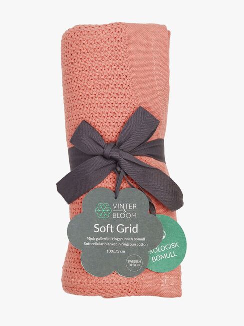 Vinter & Bloom Soft Grid EKO Lochmusterdecke, Clay Coral
