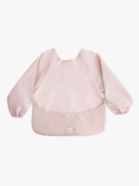 Mushie Langärmliges Lätzchen, Blush