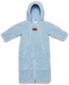Petite Chérie Blanche 2-in-1 Babyoverall Pile, Blue Fog