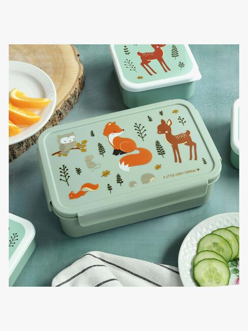 A Little Lovely Company Bento Brotdose, Forest Friends