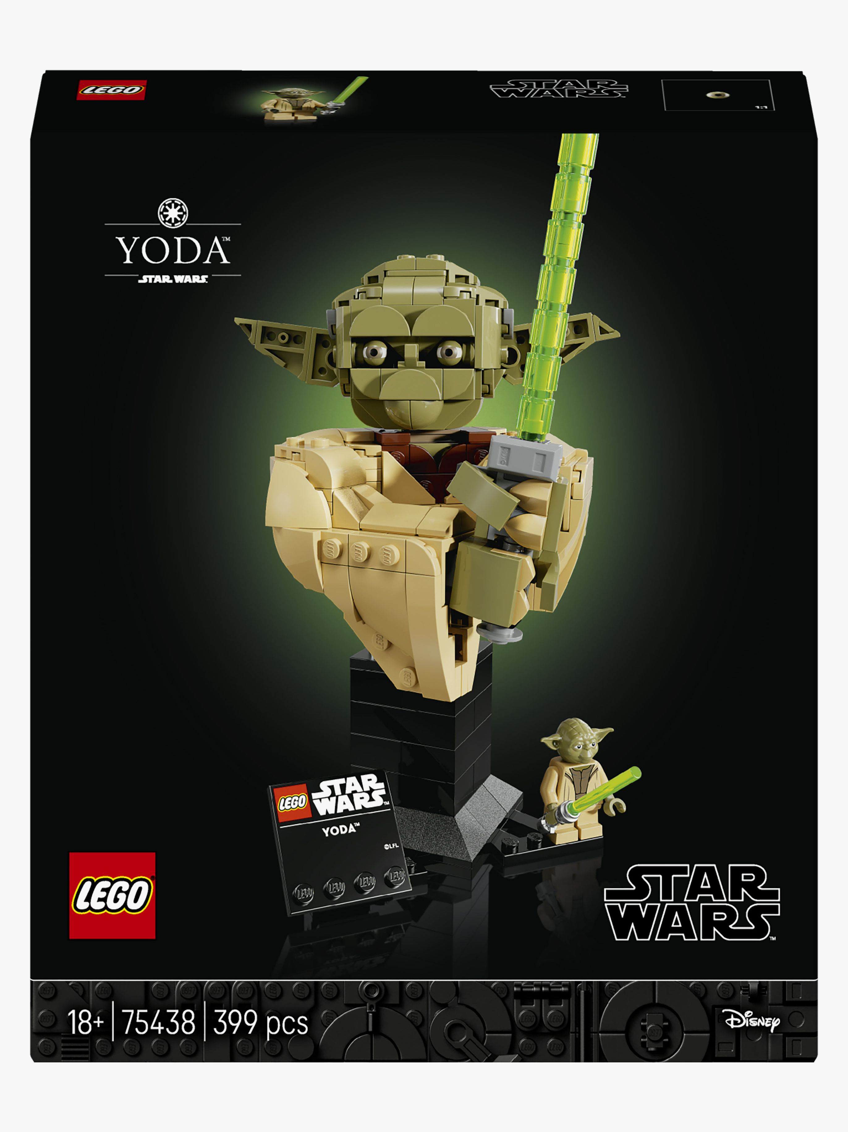 Star Wars 75438 Yoda Büste
