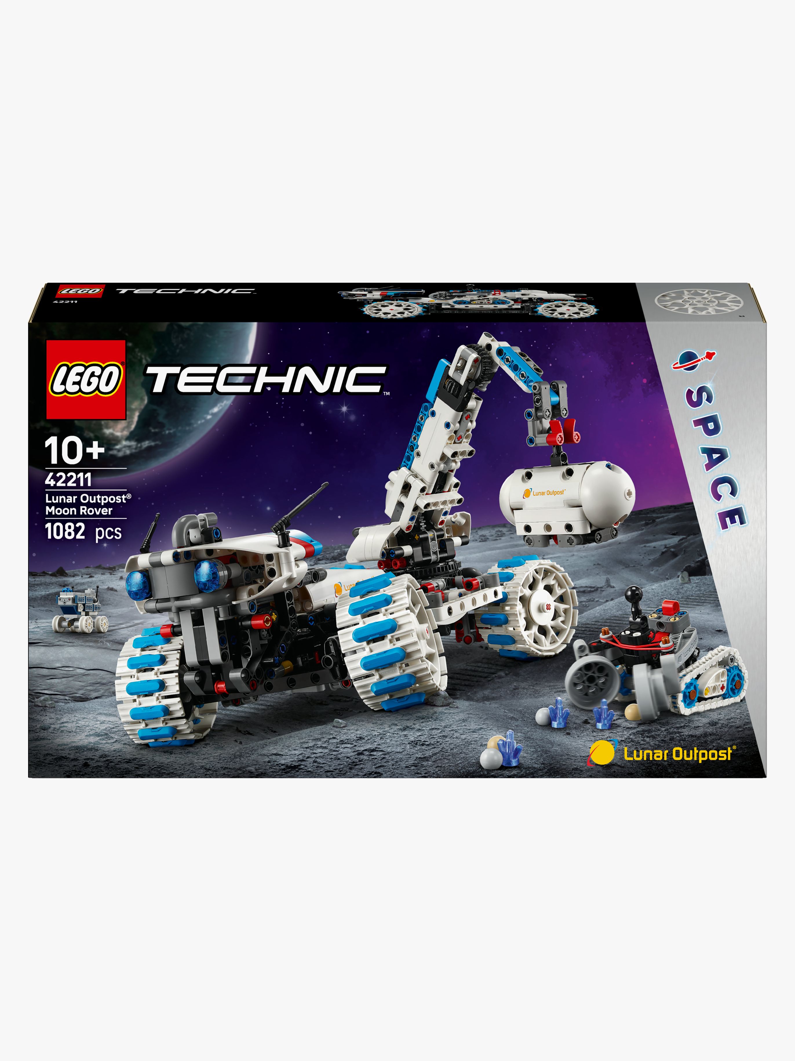 Technic 42211 Lunar Outpost Mondrover-Raumfahrzeug