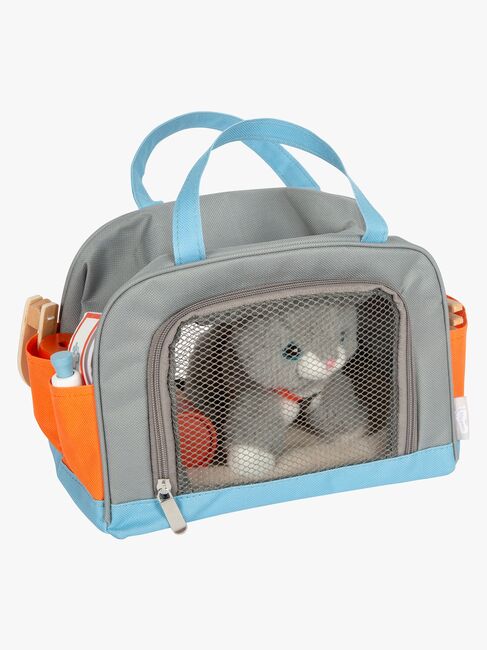 Small Foot Katze mit Tasche und Pflegeset