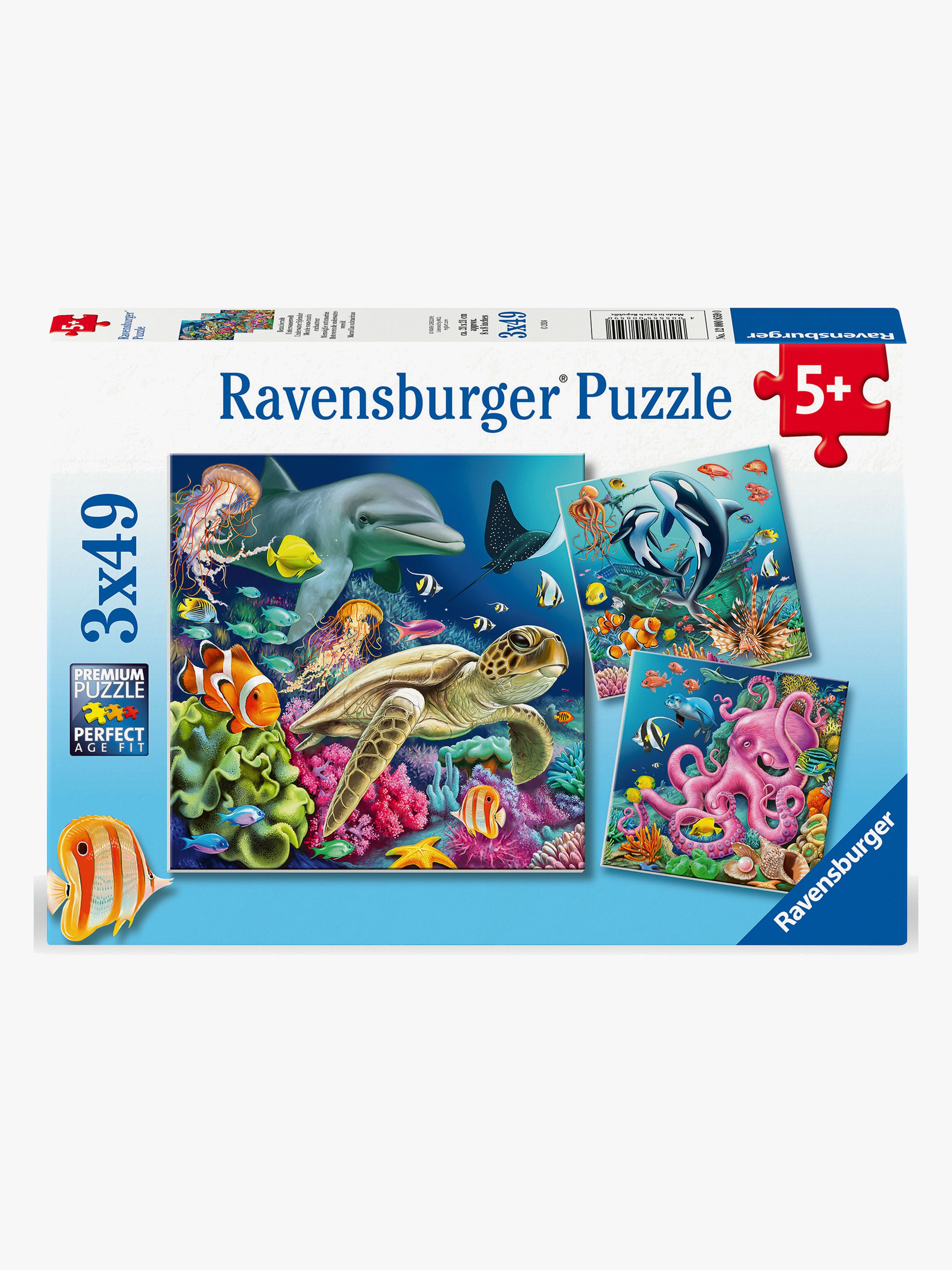 Puzzles Under Water 3x49 Teile