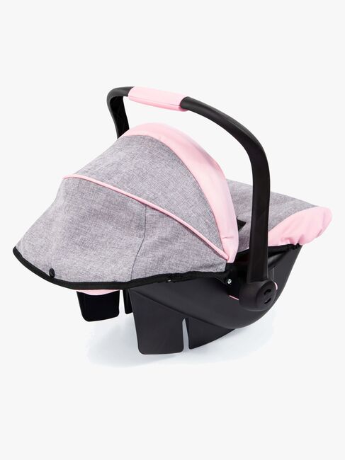 Bayer Design Kindersitz mit Verdeck für Puppe, Grau