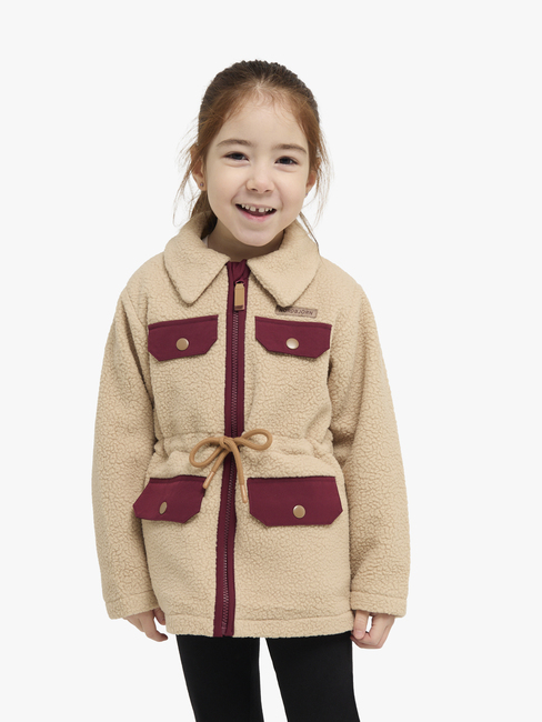Nordbjörn Sillvik Fleecejacke Winddicht, Beige