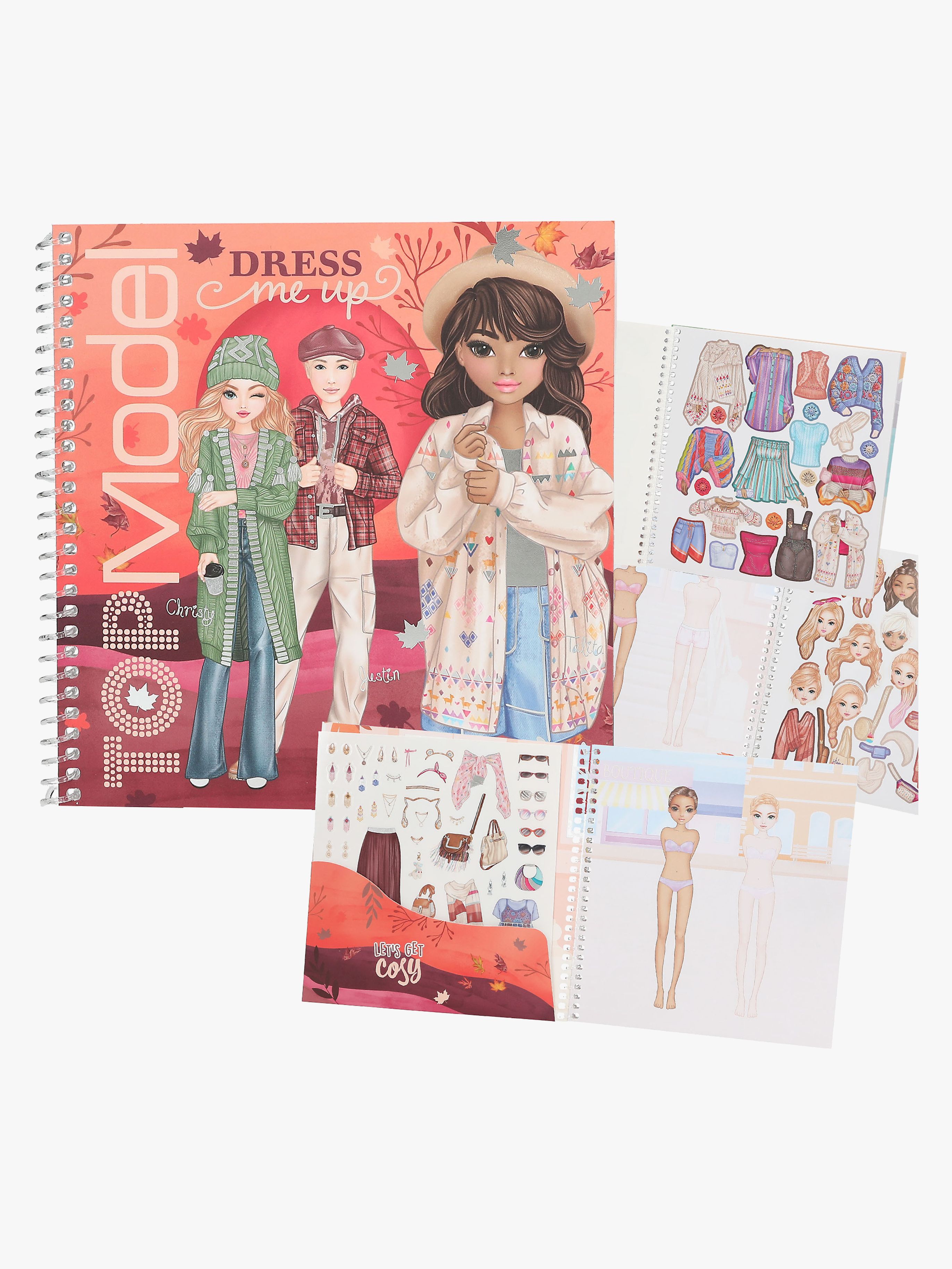 Dress Me Up Stickerbuch Cosy