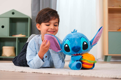 Disney Lilo & Stitch Plüschspielzeug mit Hamburger 25 cm