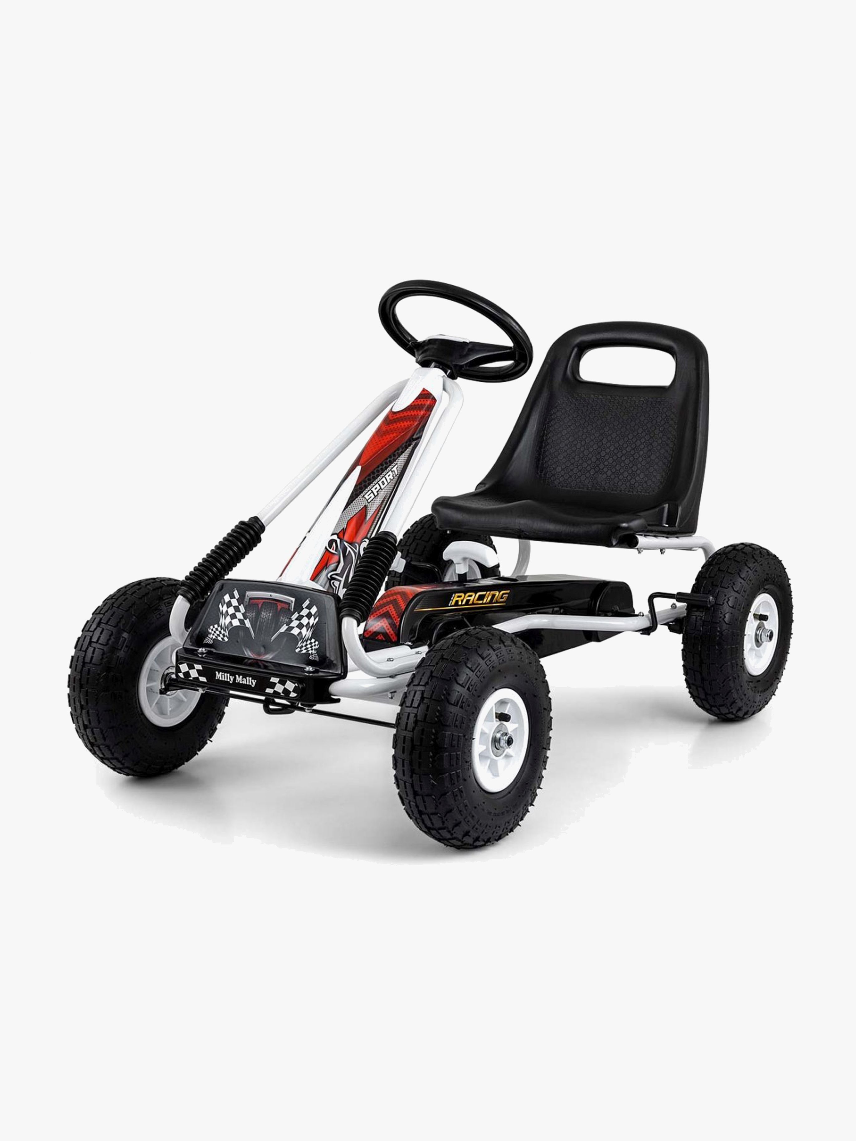 Milly Mally Pedal-Go-Kart Thor, Weiß