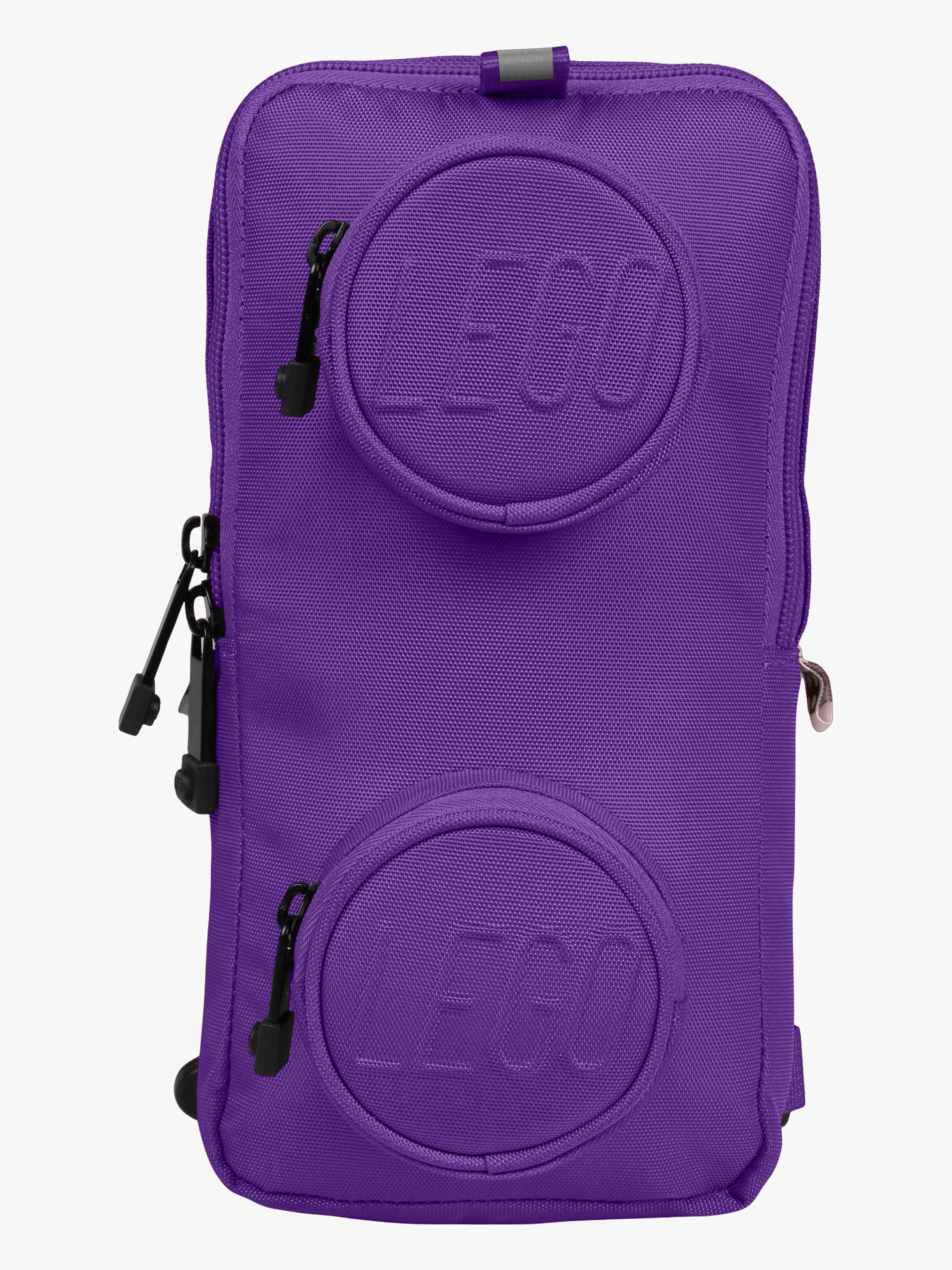 LEGO® Brick 1x2 Umhängetasche Light, Medium Lilac