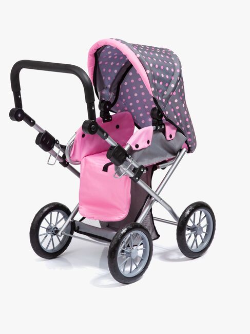 Bayer Design City Star Puppenwagen, Grau