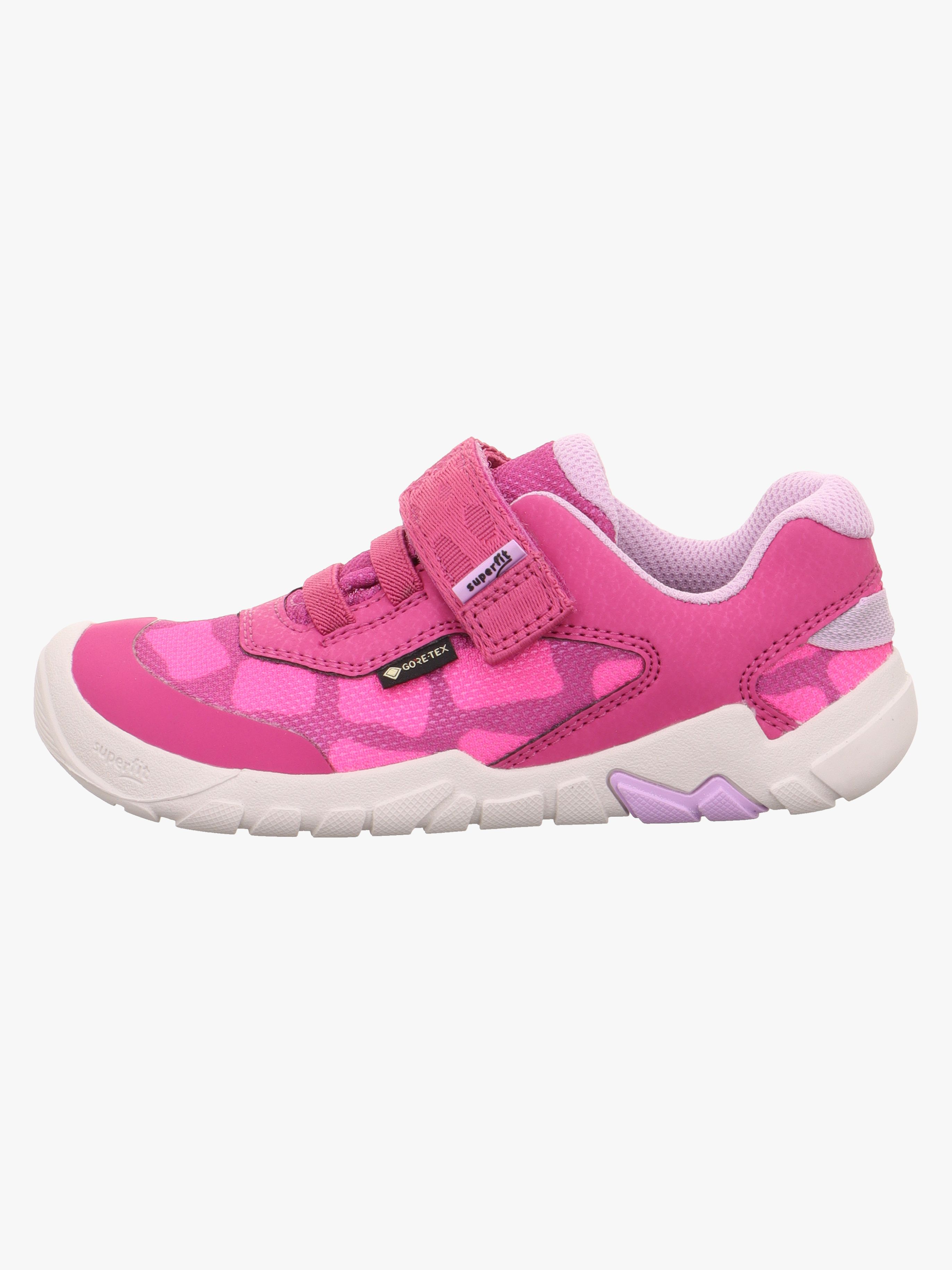 Superfit Trace Barefoot GTX Kinder Sneaker, Rosa/Lila, 30, Kinderschuhe