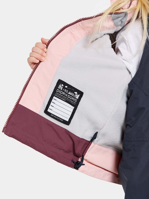 Didriksons Bladet Outdoorjacke, Dusty Pink
